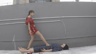 希雨红裳户外玩弄