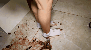 【惑心】白袜慢慢碾死