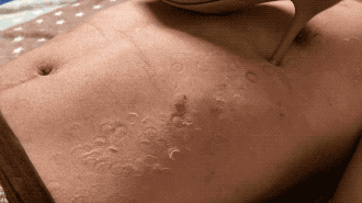 希雨多双高跟踩见血