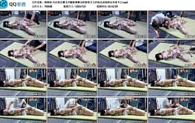 【绳精病】白丝美女驷马开腿紧缚