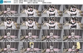 【绿帽学院】暑期快乐 白丝勒嘴 多膜包头 拉链头套