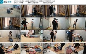 【随心原创】长腿杨蕊  后手观音 极限直臂驷马吊 绑哭了