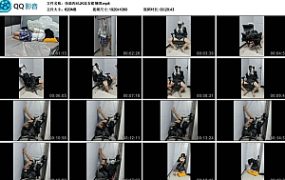 伪娘肉丝JK连衣裙捆绑