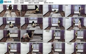 【子衿原创】麦琪镣铐挣扎 反铐柱子 自己拿钥匙解开