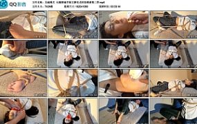 【吴越绳艺】长腿眼镜学姐文静花式仰面缚第二季