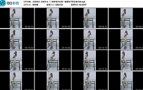 【安妮原创】自娱自乐（三角铁架的自缚）踮脚惩罚变态指压板