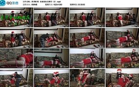 【胜景影视】圣诞姐妹花捆吊（2）
