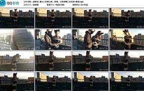 【JS原创】露台上的猫女郎，股绳，口球堵嘴口水直流~嘉莉