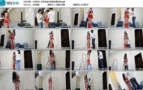 【半岛束艺】佐伊圣诞红袜装拍摄花絮