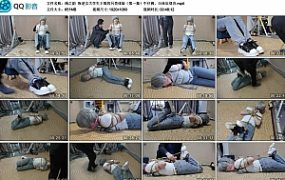 【绳之韵】叛逆女大学生王雨的另类体验（第一集）牛仔裤、白袜后观音