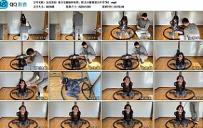 【玩奴原创】美少女蜘蛛侠欣妍，欧式分腿极限后手吊TK！