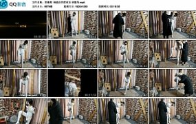 【束缘阁】杨蕊白色联体衣 单腿吊