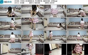 【子衿原创】小美 犯D被抓之后，带上镣铐忏悔，逃跑再次被抓 ，被罚跪