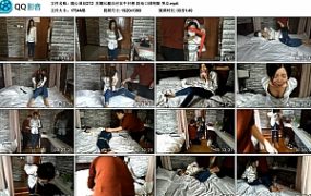 【随心原创】苏媚长腿白衬衣牛仔裤 胶布口球铐脚 哭泣