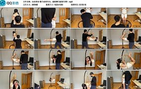 【玩奴原创】暴力连续耳光，超紧驷马超高吊缚！