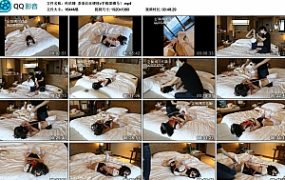 【咕咕精】茶茶白丝硬核v字极限驷马！