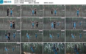 【胜景影视】旗袍双M树林吊缚