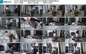 【绳精病】丝滑美女遭受多种紧缚训练