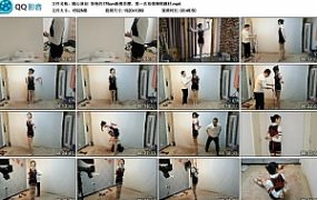 【随心原创】惊艳的176cm新模苏樱，第一次拍摄捆绑题材