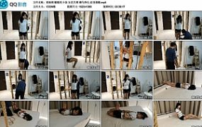 【束缘阁】酷酷的小柒 五花大绑 驷马挣扎 纹身很酷