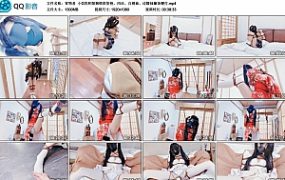 【窒物者】小G的和服捆绑很惊艳，肉丝、白棉袜、过膝袜藤条鞭打