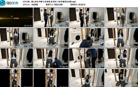 【随心原创】雪娜 五花紧缚 JK 黑丝 口球 折腿固定放置