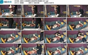 【JS原创】日式紧缚驷马长靴挠痒TK白棉袜鞭打~采文