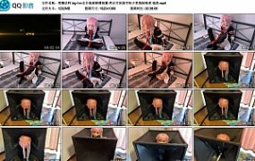 【黑魔法师】kig小m女仆装被桃缚放置 然后关到真空柜子里强制拘束 强高