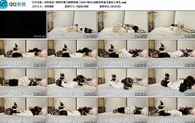 【柯柯原创】柯柯的驷马捆绑特辑丨肉丝+黑丝+高跟鞋两套衣服床上挣扎