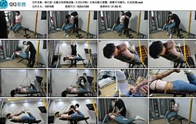 【绳之韵】长腿女孩唐婉试镜（1-2合并版）白袜长腿小蛮腰，极限半吊驷马，口水收集