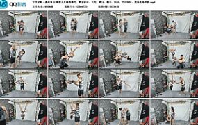 【鑫鑫原创】绳模小贝绳瘾爆发，要求被吊，五花、驷马、侧吊、倒吊，空中旋转，变换各种姿势