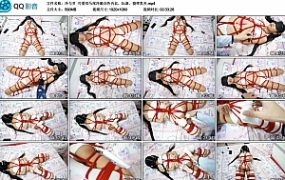 【冷与贝】可爱双马尾冷酱白色内衣，玩虐，挠痒乳夹