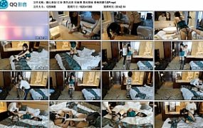 【随心原创】江奈 黑色皮革 吊袜带 黑丝筒袜 香艳的驷马SP