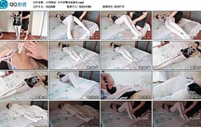 【小羽原创】小开封嘴丝袜套头