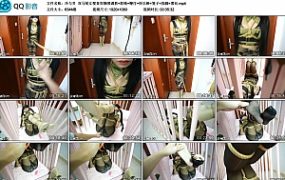 【冷与贝】双马尾女搜查官捆绑调教+股绳+鞭打+快乐棒+笼子+挠脚+黑丝