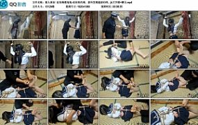 【象人原创】定拍绳模鬼鬼-说好的约绳，意外发现超级怕痒，jk大字缚+驷马