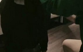 【南茜】小白鞋暴力踢踹