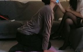 【安飞殿下】黑丝御姐首调狗奴