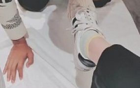 【灵竹】运动后原味鞋袜脚辱狗