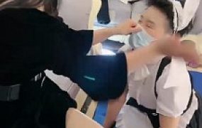 【鑫儿教头】女仆+绅士男奴齐犯贱