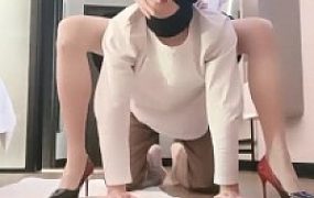 【米小唐】长腿S\\高跟踩虐