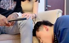 【茹雪】绿帽伺候情侣奴