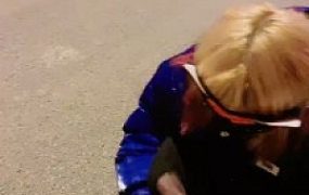 【安琪】深夜户外溜女奴