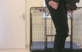 【安静大大】全体重高跟平底鞋踩踏