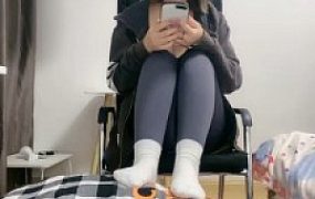 【五月】原味白袜气味羞辱