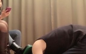 【瑶sama】姐妹花黑丝/棉袜气味羞辱【双视角版】  JS22102001