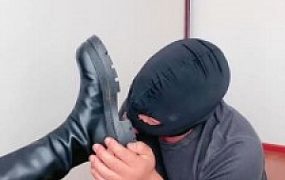 【悦主大人】军统长靴白袜遛狗