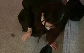 【橘子没熟】母狗闺蜜挑战户外【下】