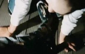 【林夕】户外让男友伺候调