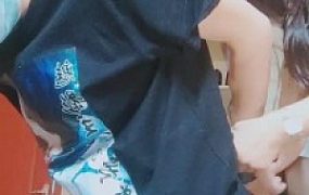 【魅影女神】长靴踩乳碾压